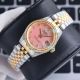 Swiss Replica Rolex Datejust Two Tone Rose Gold Diamond Dial Jubilee Band 31MM (4)_th.jpg